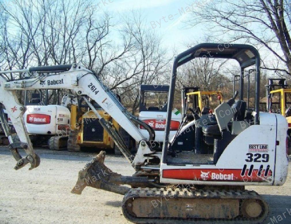 Bobcat 329 Compact Excavator PDF Service Manual image