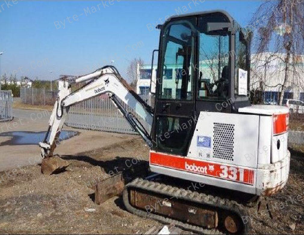 Bobcat G-Series 331, 331E, 334 Excavator PDF Parts Manual image