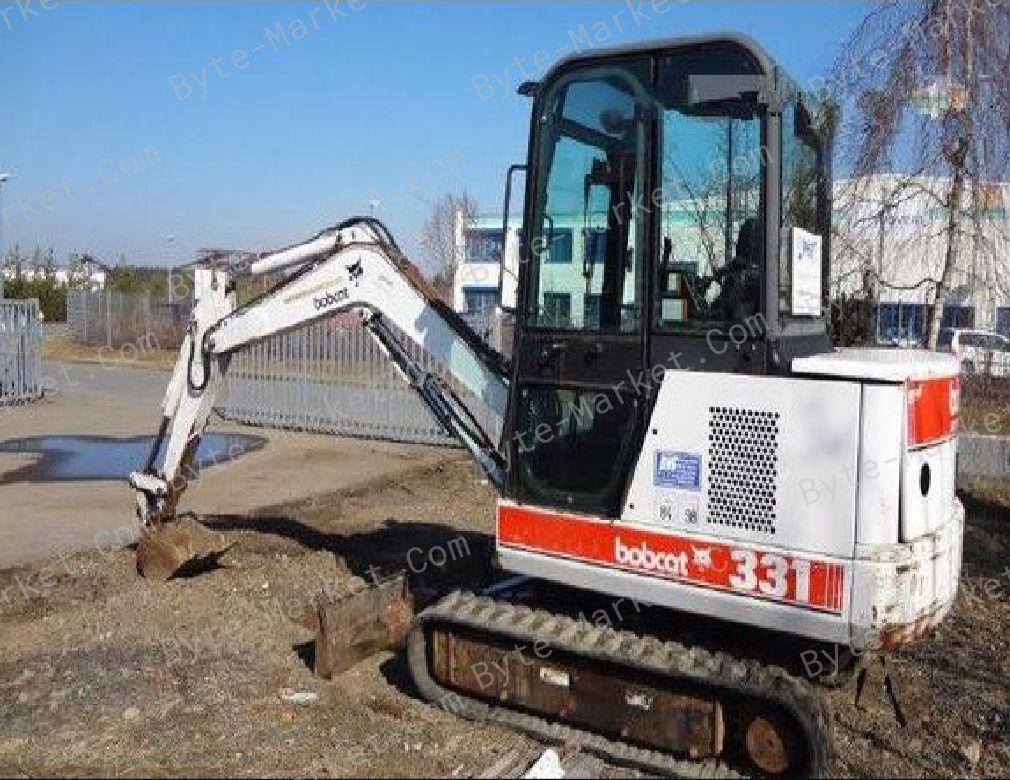 Bobcat D-Series 331, 331E, 334 Excavators PDF Service Manual image