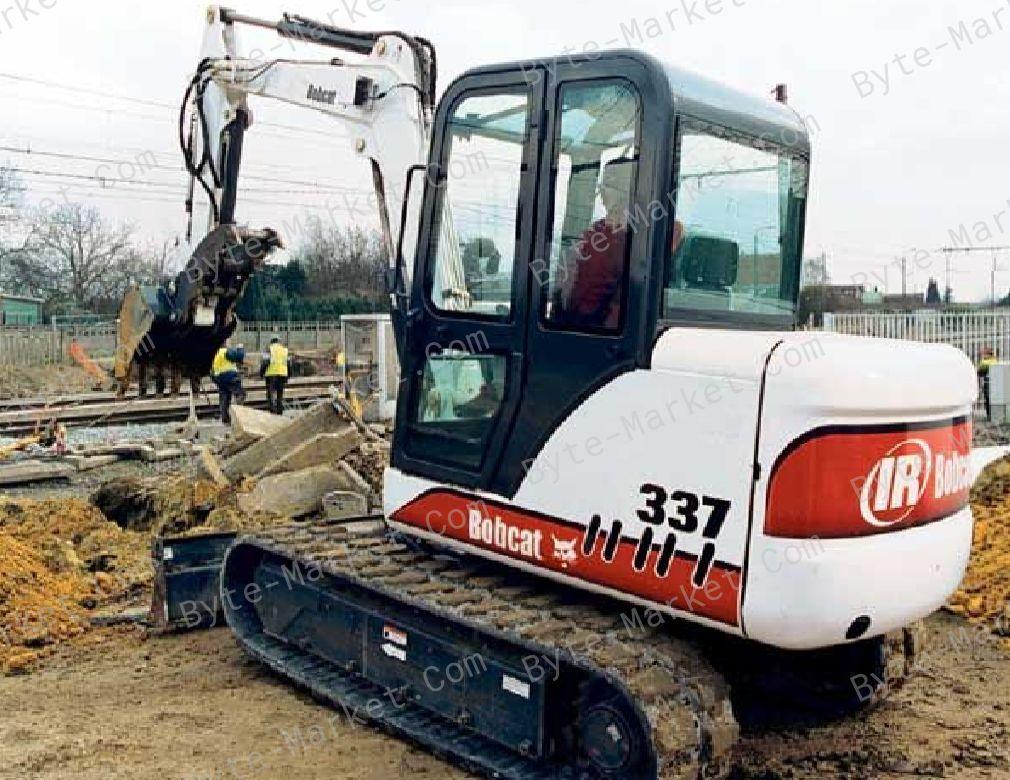 Bobcat 337 & 341 D-Series Excavators PDF Parts Manual image