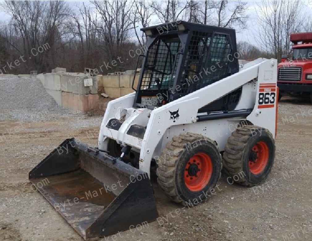 Bobcat 863 Turbo, 863 High Flow  Loaders PDF Set of Service Manuals image