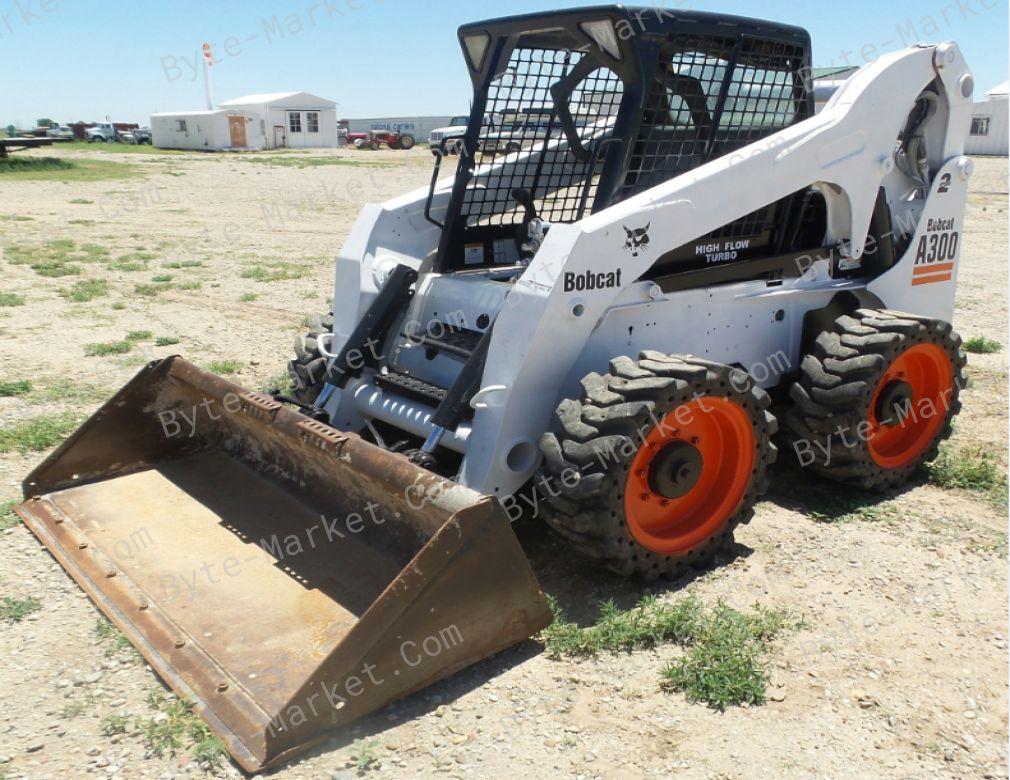 Bobcat A300 Turbo Skid Steer Loader Service Manual in PDF image