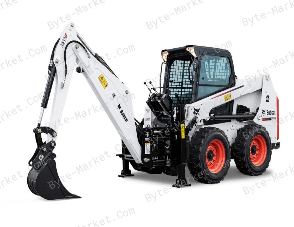 Bobcat Backhoes Rear Stabilizers Attachments PDF Parts Manual image