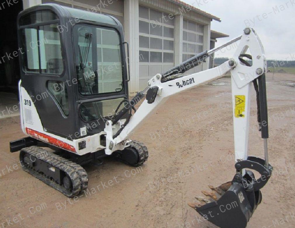 Bobcat Compact Excavator 319 PDF Service Manual image