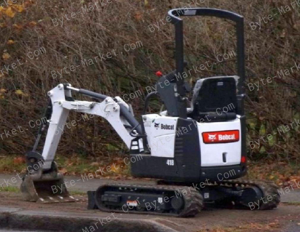 Bobcat Compact Excavator 418 PDF Service Manual image