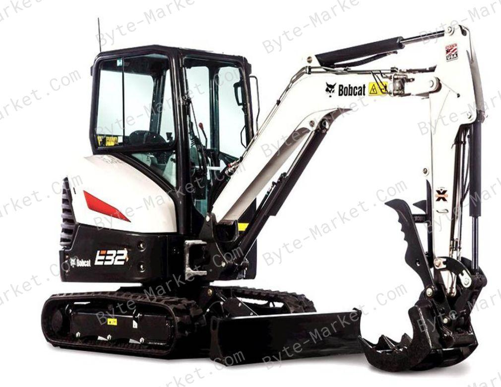Bobcat Compact Excavator E32 PDF Service Manuals image