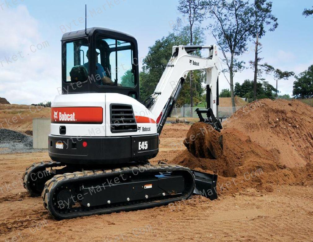Bobcat Compact Excavator E45 PDF Service Manuals image