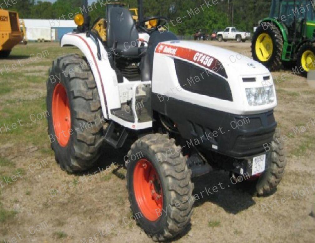 Bobcat Compact Tractors CT440, CT445, CT450 PDF Service Manuals image
