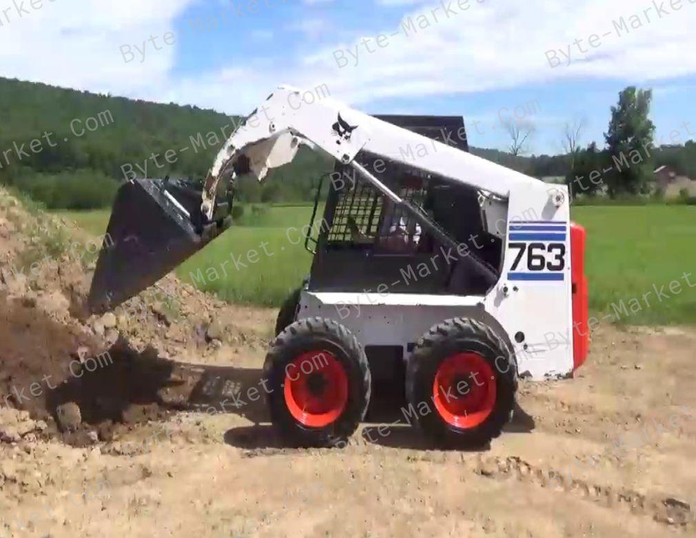 Bobcat Loaders 763, 763 High Flow Service Manuals in PDF image