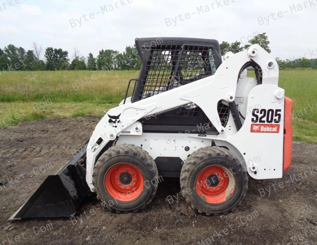 Bobcat Loaders S205 Turbo, S205 Turbo High Flow Service Manual in PDF image