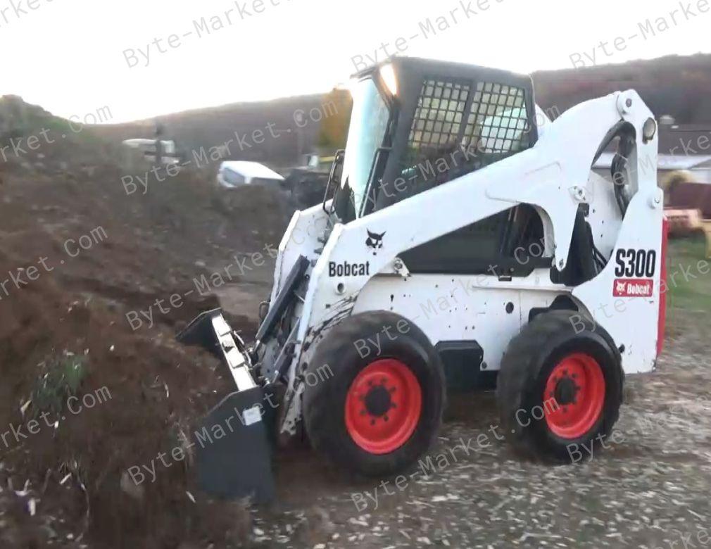 Bobcat Loaders S250  S300 Turbo High Flow Service Manuals in PDF image