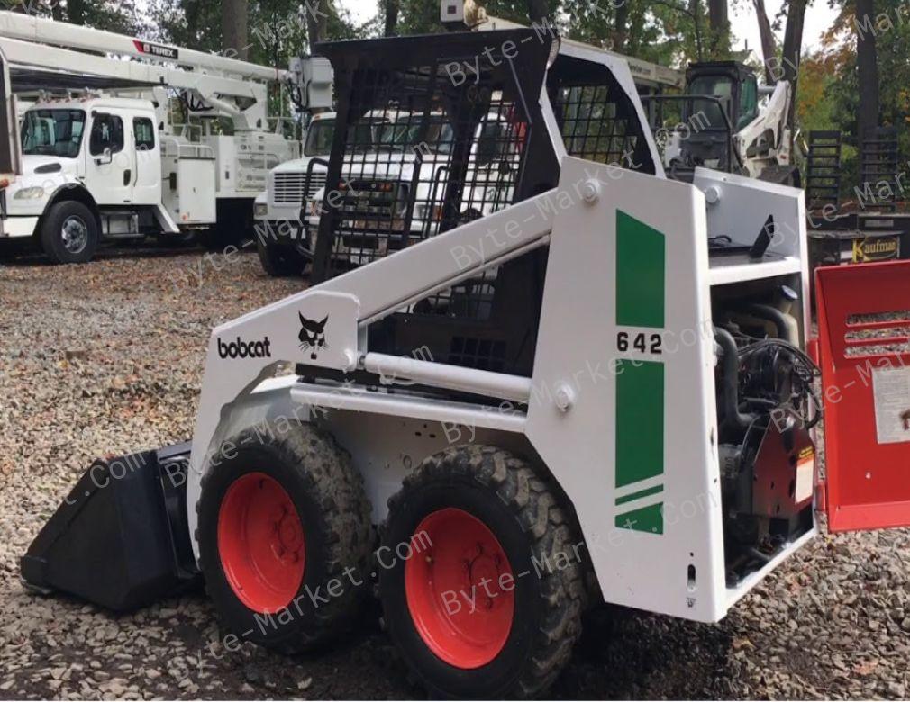 Bobcat Skid Steer Loader 642B Service Manual in PDF image