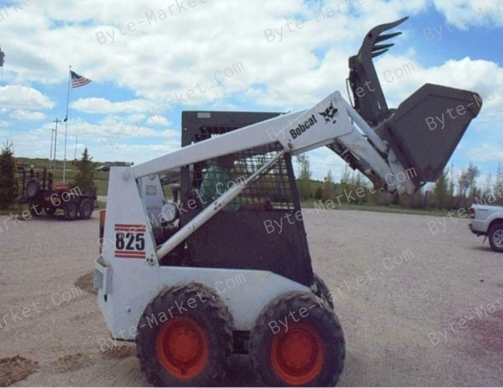 Bobcat Skid Steer Loader 825 Service Manual in PDF image