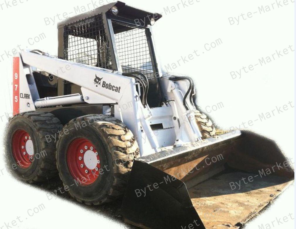 Bobcat Skid Steer Loader 974, 975 Service Manual in PDF image