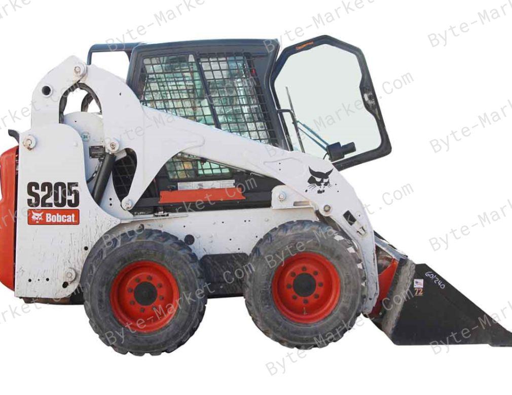 Bobcat Skid Steer Loader S205 Service Manuals in PDF image