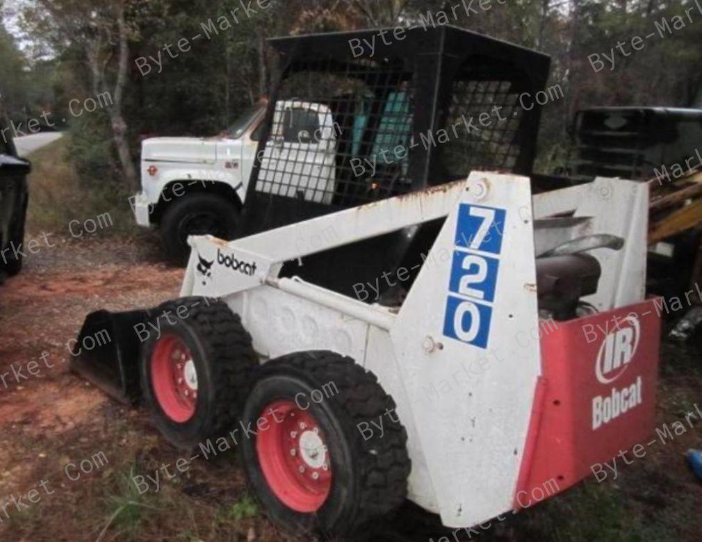 Bobcat Skid Steer Loaders 700, 720, 721, 722 Service Manual in PDF image
