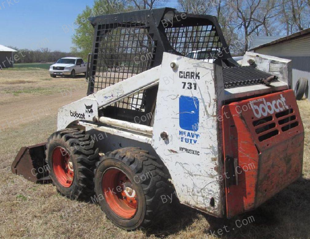 Bobcat Skid Steer Loaders 730, 731, 732 Service Manuals in PDF image