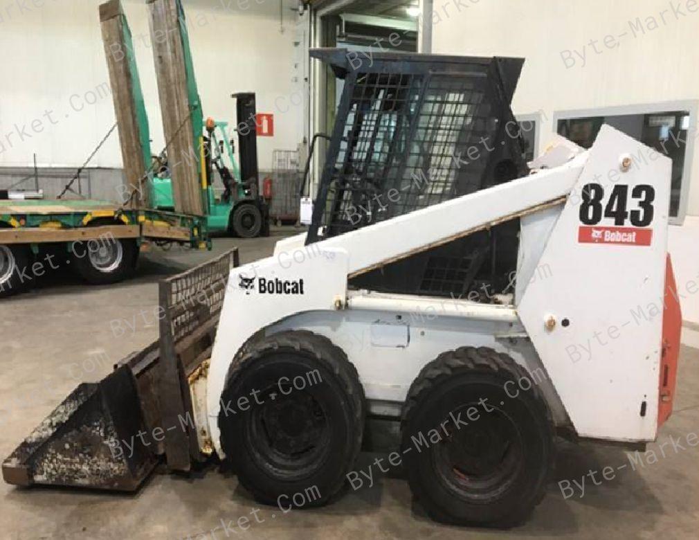 Bobcat Skid Steer Loaders 843, 843B Service Manuals in PDF image