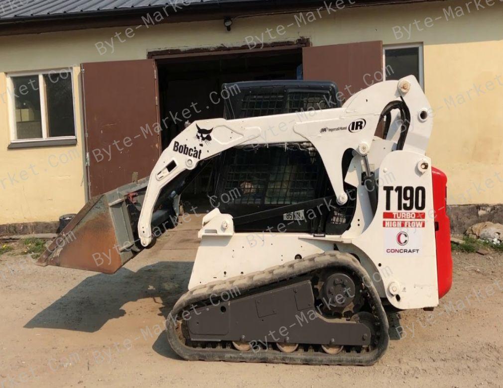 Bobcat T190 Turbo High Flow Compact Track Loader Service Manuals in PDF image