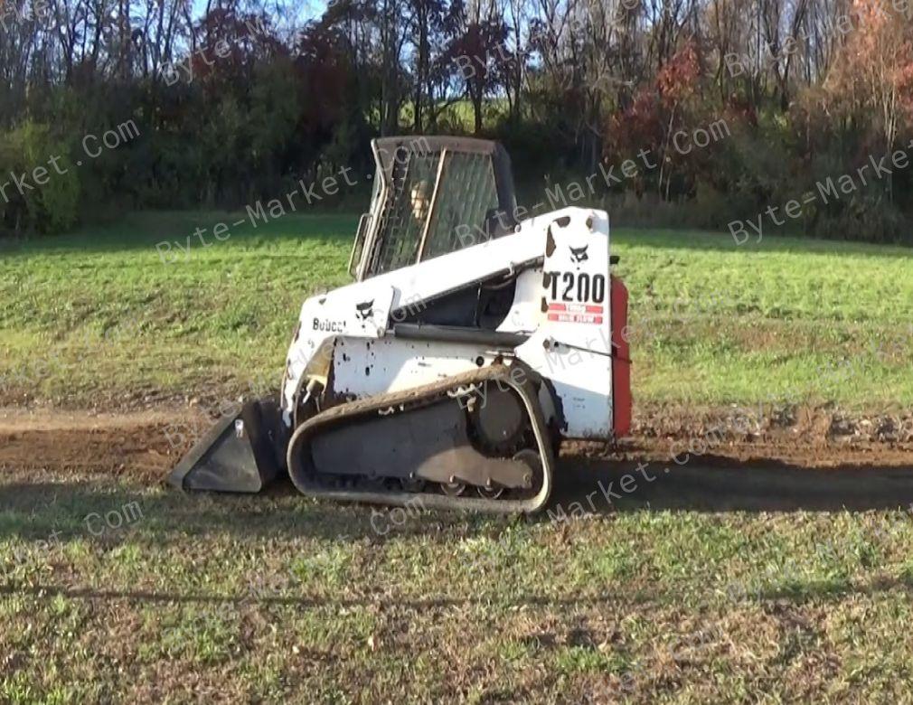 Bobcat T200 Turbo High Flow Loader Service Manuals in PDF image