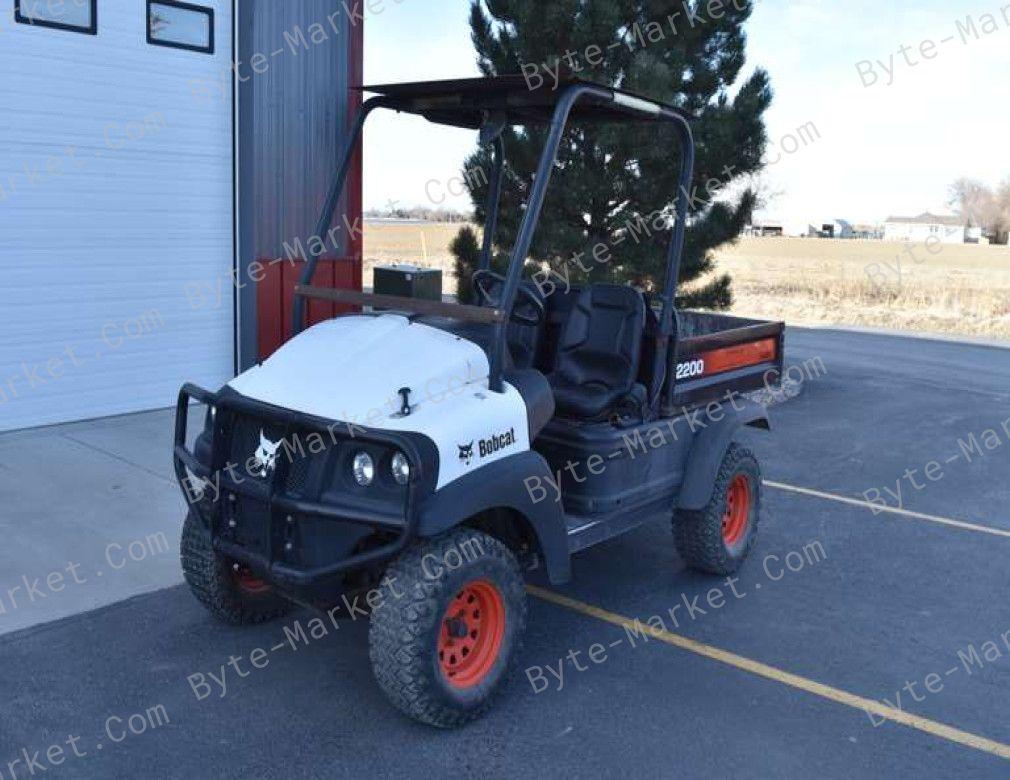 Bobcat Utility Vehicle 2200 Service Manual in PDF image