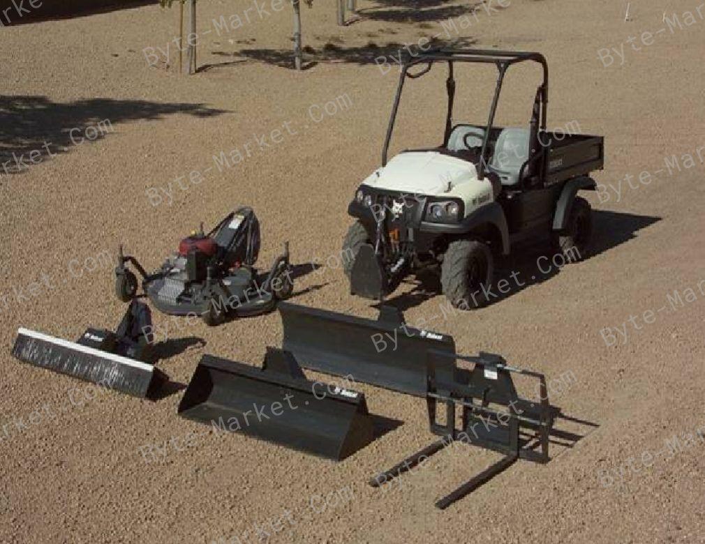 Bobcat Utility Vehicle 2200, 2200S, 2300 Service Manual in PDF image
