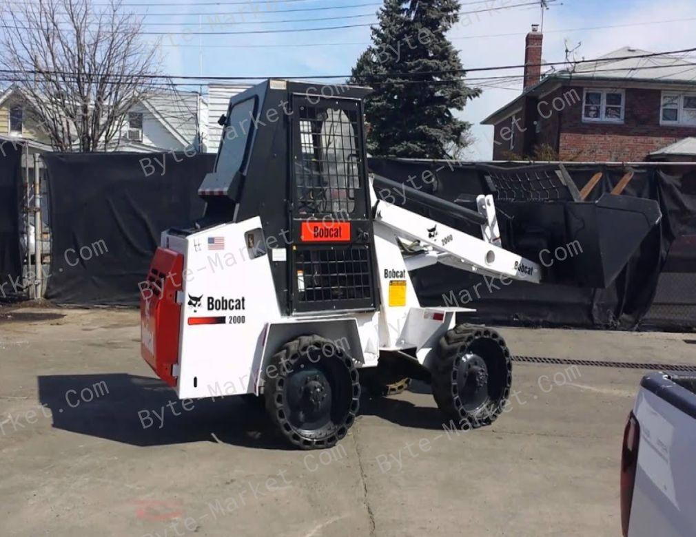 Bobcat Wheel Loader 2000 Service Manual in PDF image