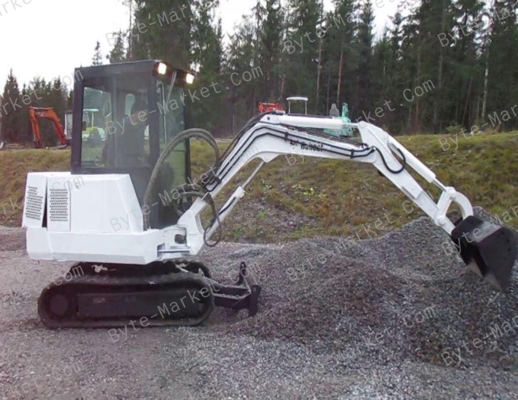 Bobcat X 225 Hydraulic Excavator Service Manuals in PDF image
