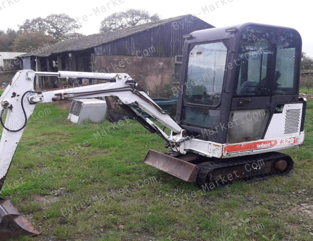 Bobcat X 320 Excavator Service Manuals in PDF image
