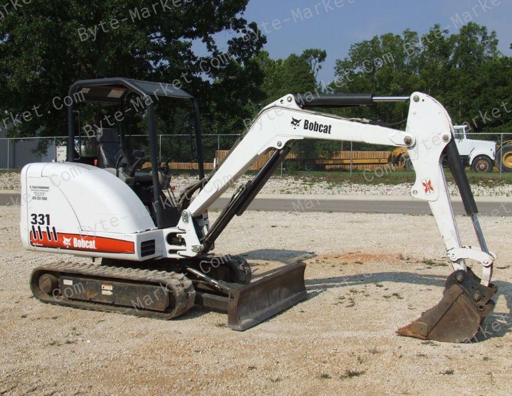 Bobcat X 331 Excavator Service Manuals in PDF image
