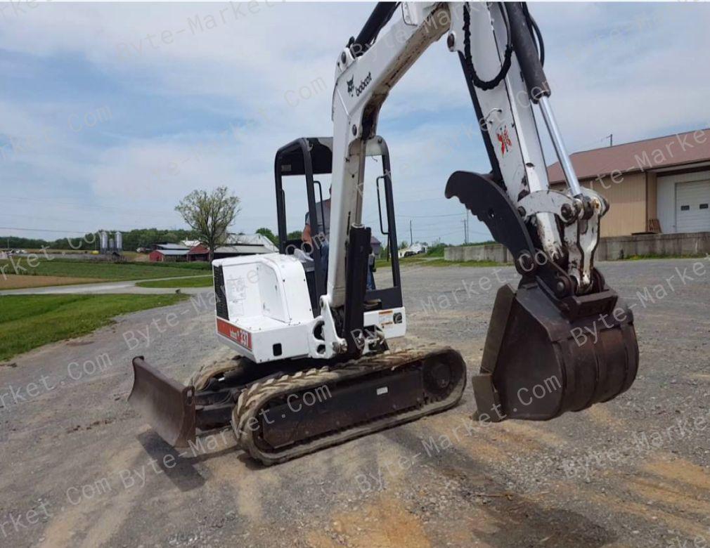 Bobcat X 337, X 341 Excavator Service Manuals in PDF image