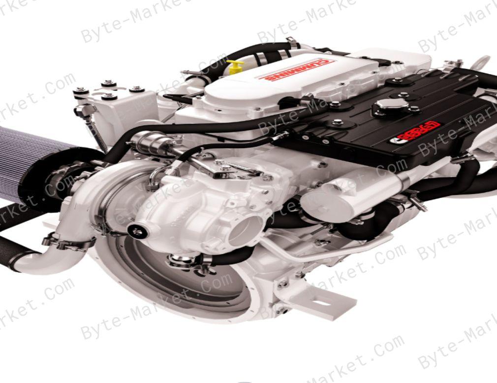 Cummins Engine QSB6.7 Service Manual in PDF image