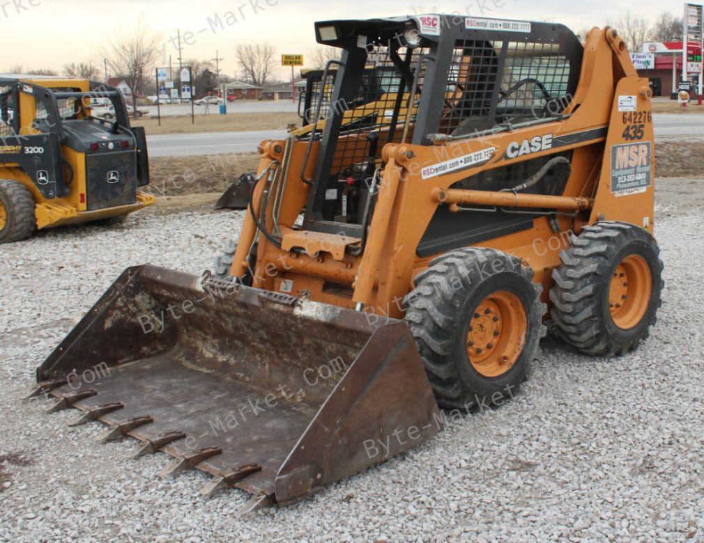 Case 435/ 445 Skid Steer Loader Repair Manual in PDF image