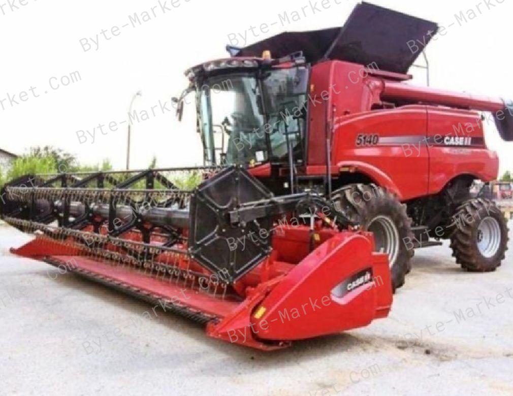Case 5140/ 6140/ 7140 Tier 4b Combine Operators Manual PDF image