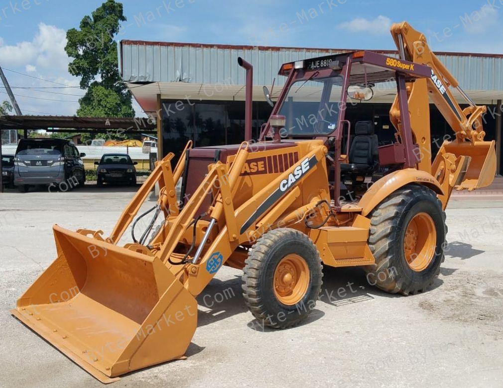 Case 580 Super K Backhoe Loader Tractor Service Manual in PDF image