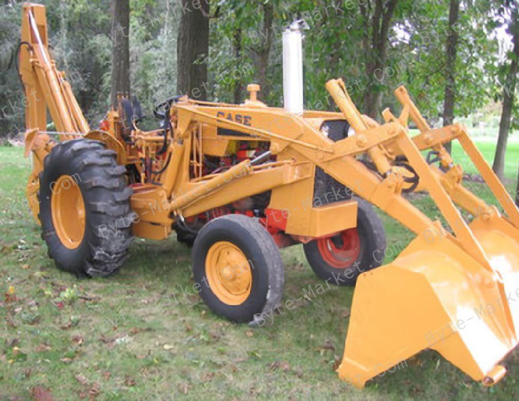 Case 580CK Model B Backhoe Loader Tractor Service Manuals in PDF image