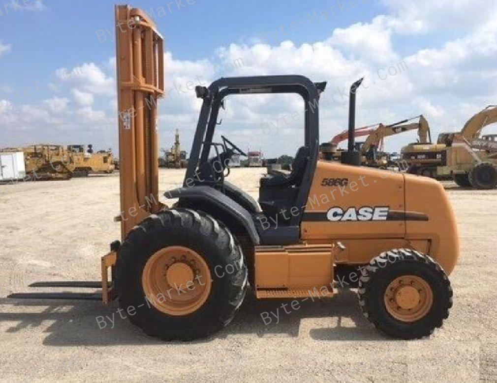Case 585G/586G/588G Forklift Service Manual in PDF image