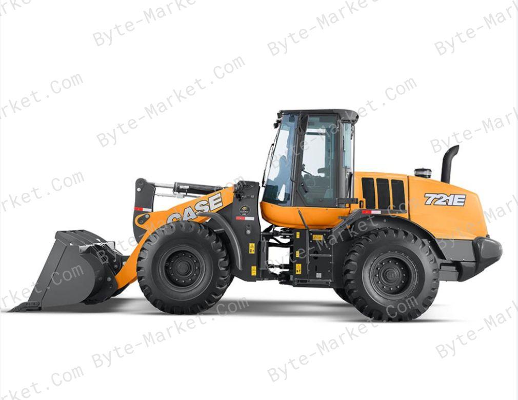 Case 721E, 821E Tier 3 Wheel Loader Operators And Service Manuals in PDF image