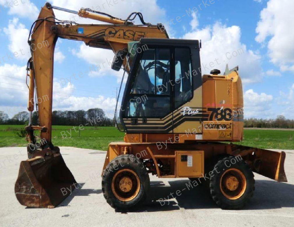 Case 788/ 788 Plus/ 988/ 988 Plus Hydraulics Excavators Schematic Set in PDF image