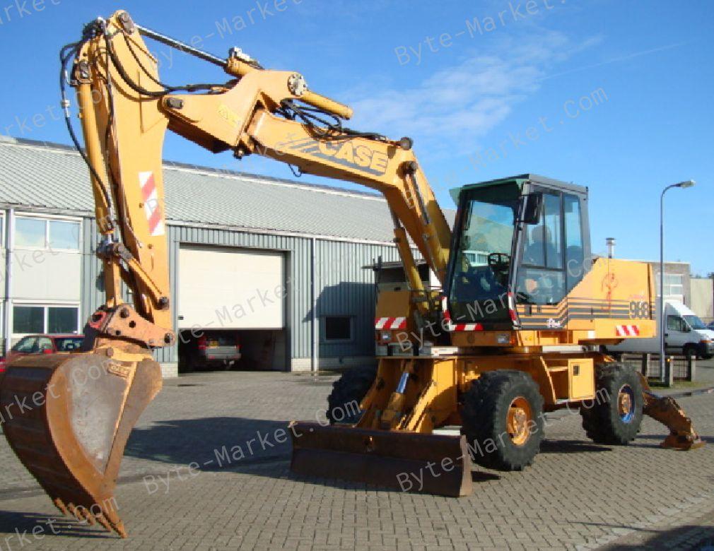Case 988P & C Powersensor Hydraulics Excavators Manual in PDF image