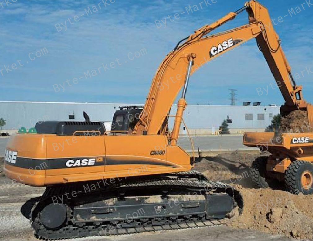 Case CX Series Excavators Service Training Manual in PDF image