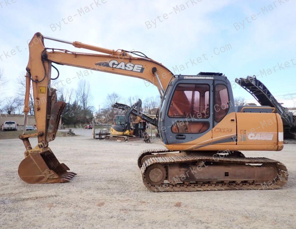 Case CX130 Crawler Excavators Service Manuals in PDF image