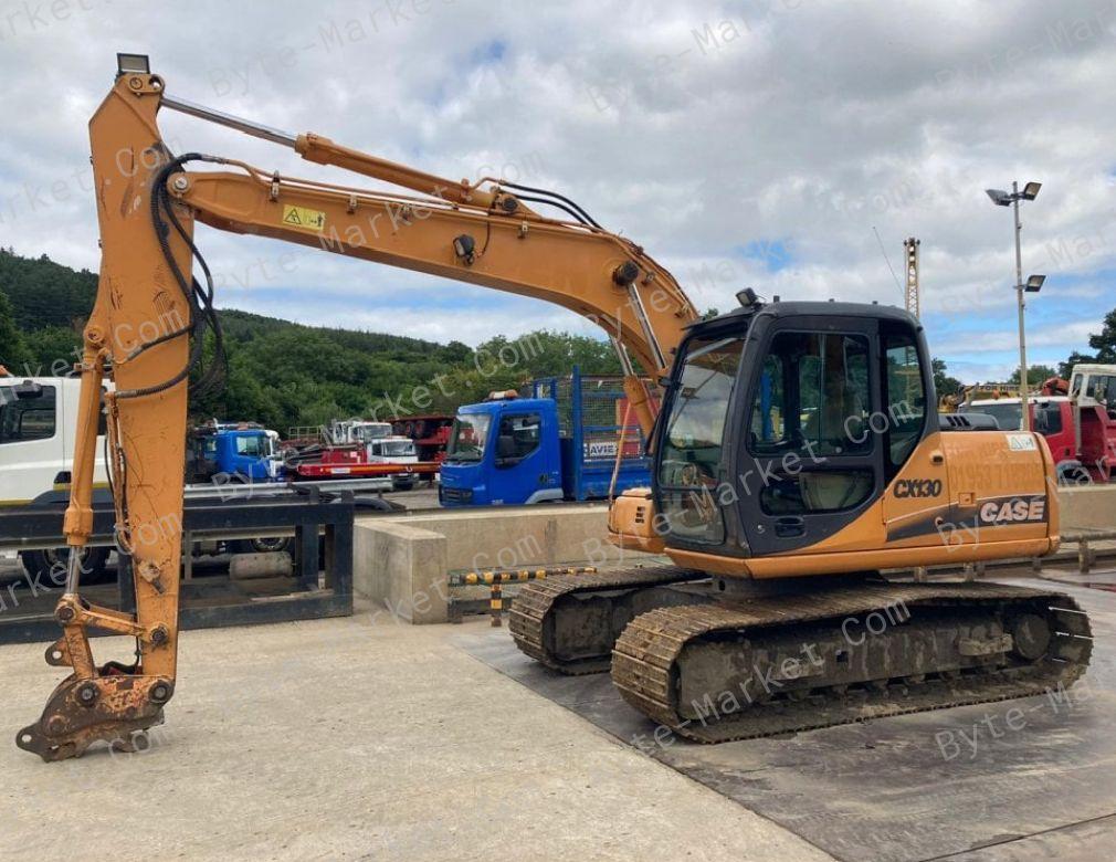 Case CX130 Hydraulic Excavator Manual in PDF image