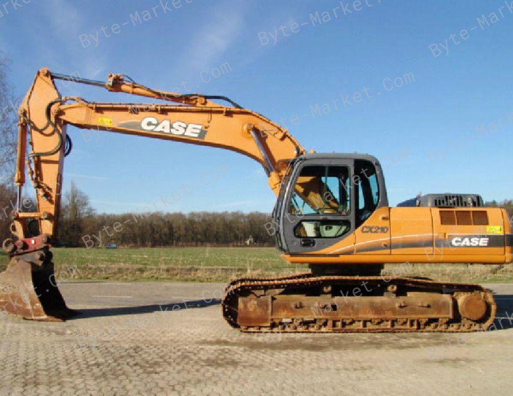Case CX210B/CX230B/CX240B Crawler Excavators Service Manual in PDF image