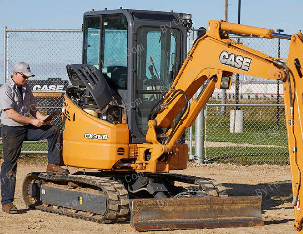 Case CX31B, CX36B Hydraulic Excavator Shop Manuals in PDF image