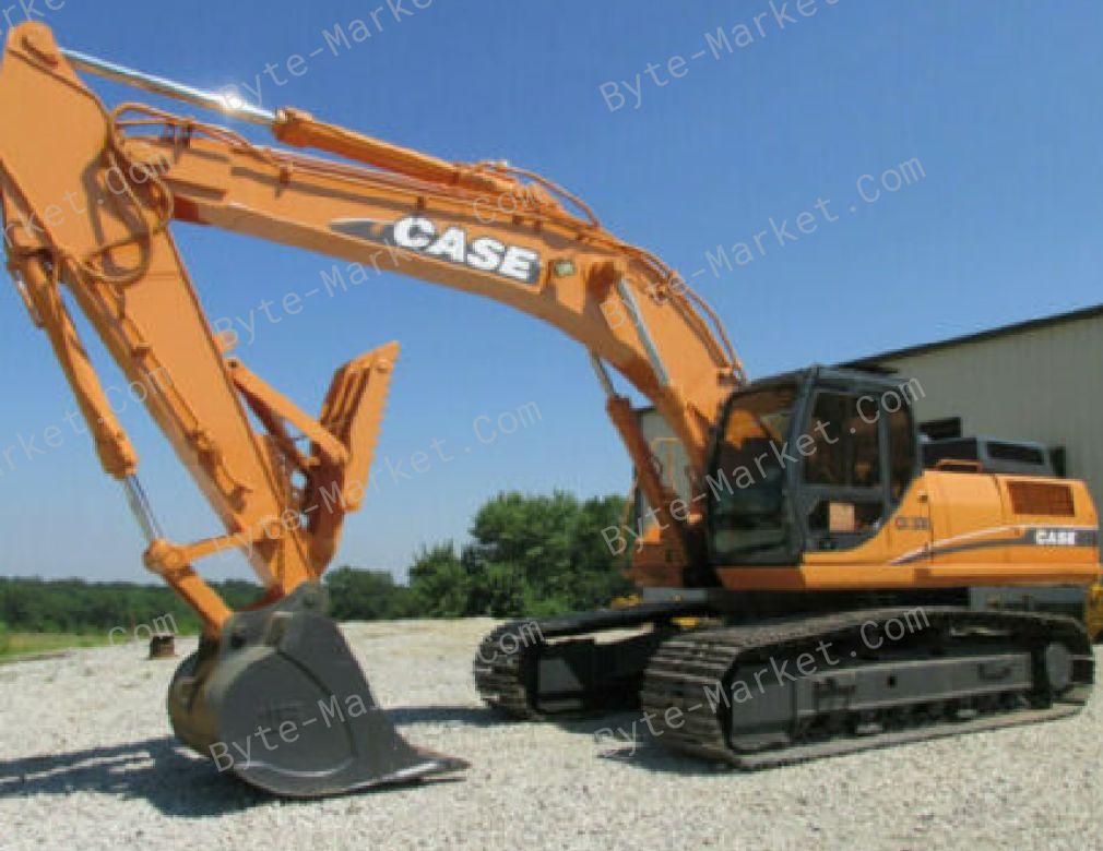 Case CX330/ CX330NLC/ CX350 Tier 3 Crawler Excavators Service Manual in PDF image