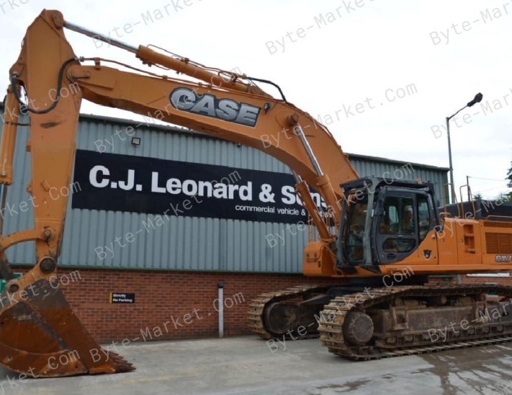 Case CX700 Crawler Excavator Service Manual in PDF image