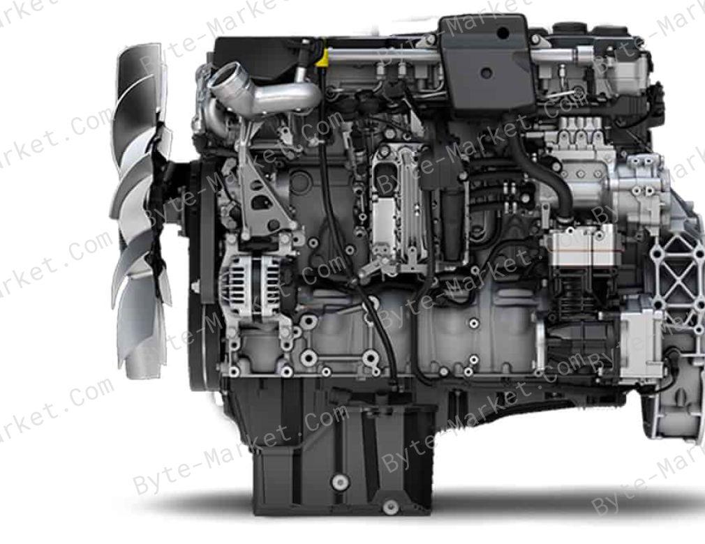 Case IH 12.9L Turbo Compound Engine Repair Manual in PDF image