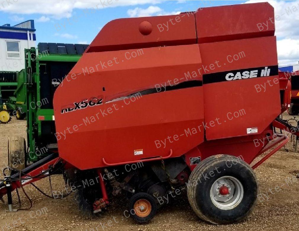 Case Round Baler RBX562 Repair Manuals in PDF image