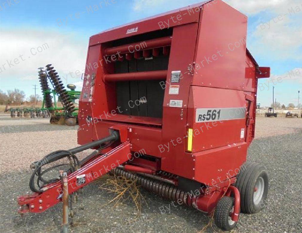 Case RS561 Auto-Cycle Round Baler Operators Manuals in PDF image